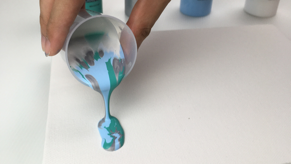 How to Pour Acrylic Paint