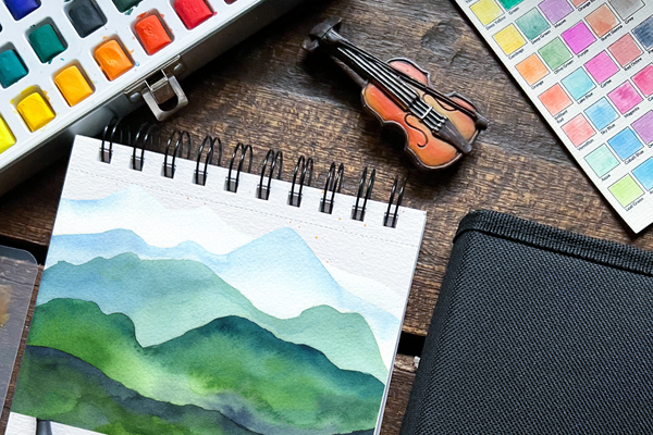 Finding Inspiration in Nature: A Simple Guide to Watercolour Landscapes