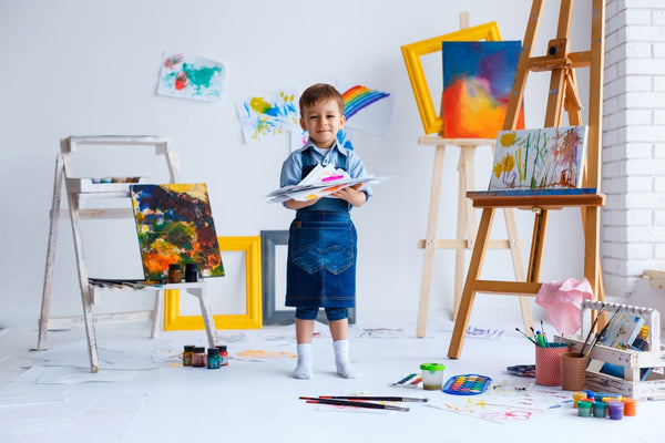Art materials for kids - Let their creativity escape