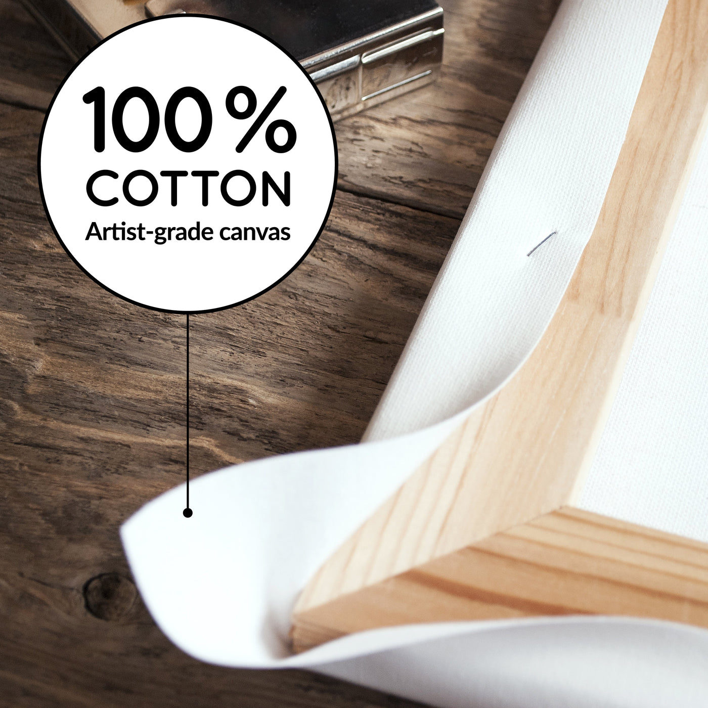 12" x 12" Stretched Canvas - 8 Pack