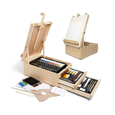 Complete Mixed Media Box Easel Set - 108 Pieces*