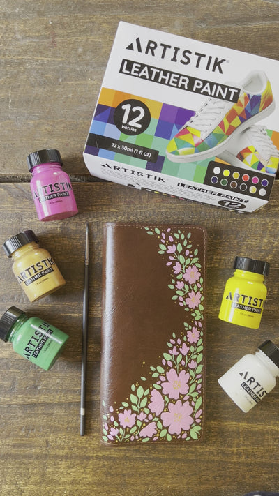 Leather Paint Set Bundle