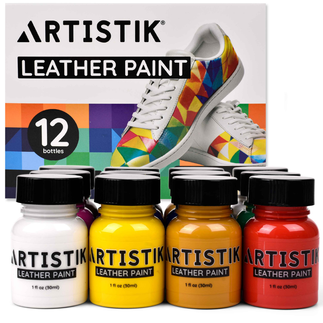 Leather Paint Set 12 x 30ml