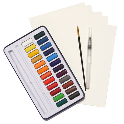 Watercolor Travel Tin Set