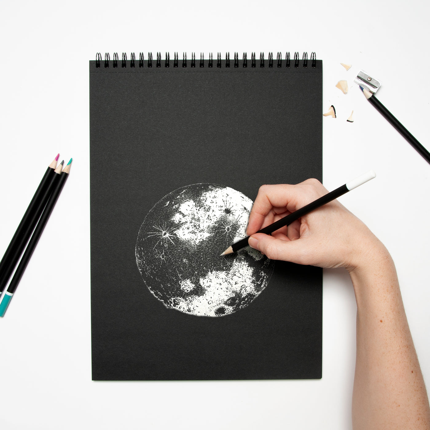Black Paper Sketch Pad 9" x 12" - 2 pack