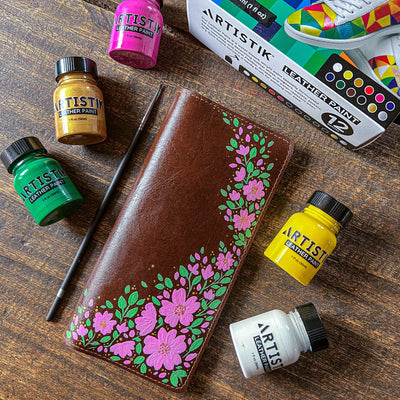 Leather Paint Set Bundle
