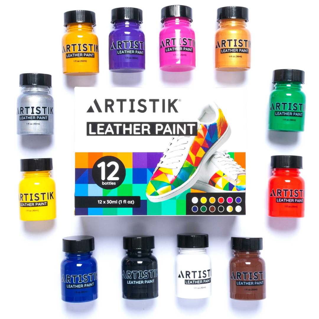 Leather Paint Set 12 x 30ml