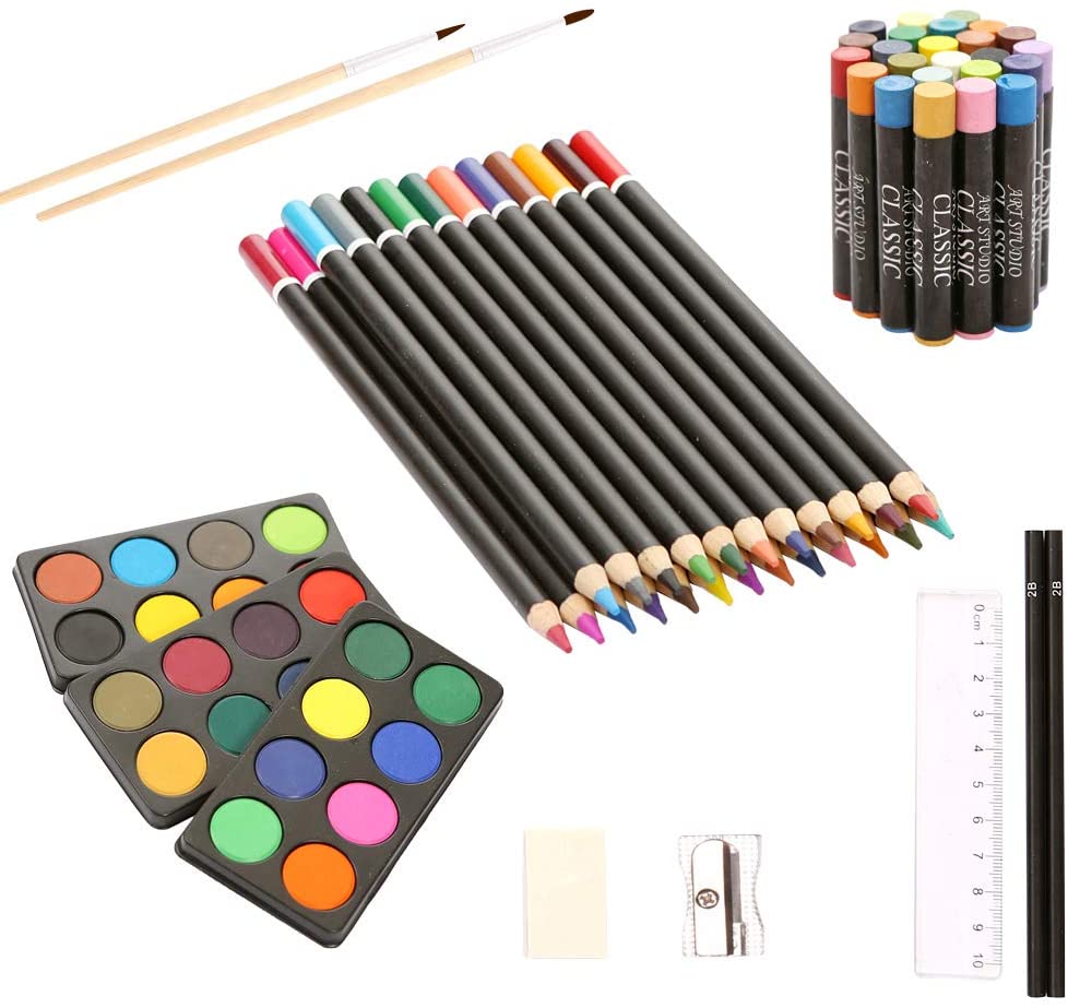Mixed Media Junior Art Set - 79 Pieces – Artistik Art Materials