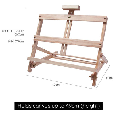 Acrylic Painting Easel Set - 21 Pieces