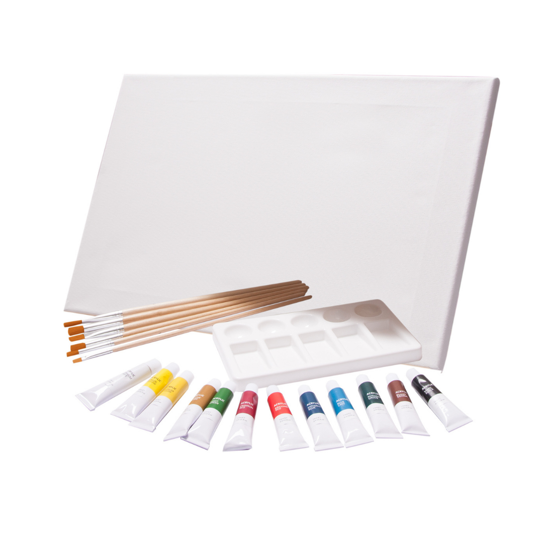 Mixed Media Easel Set - 34 Pieces